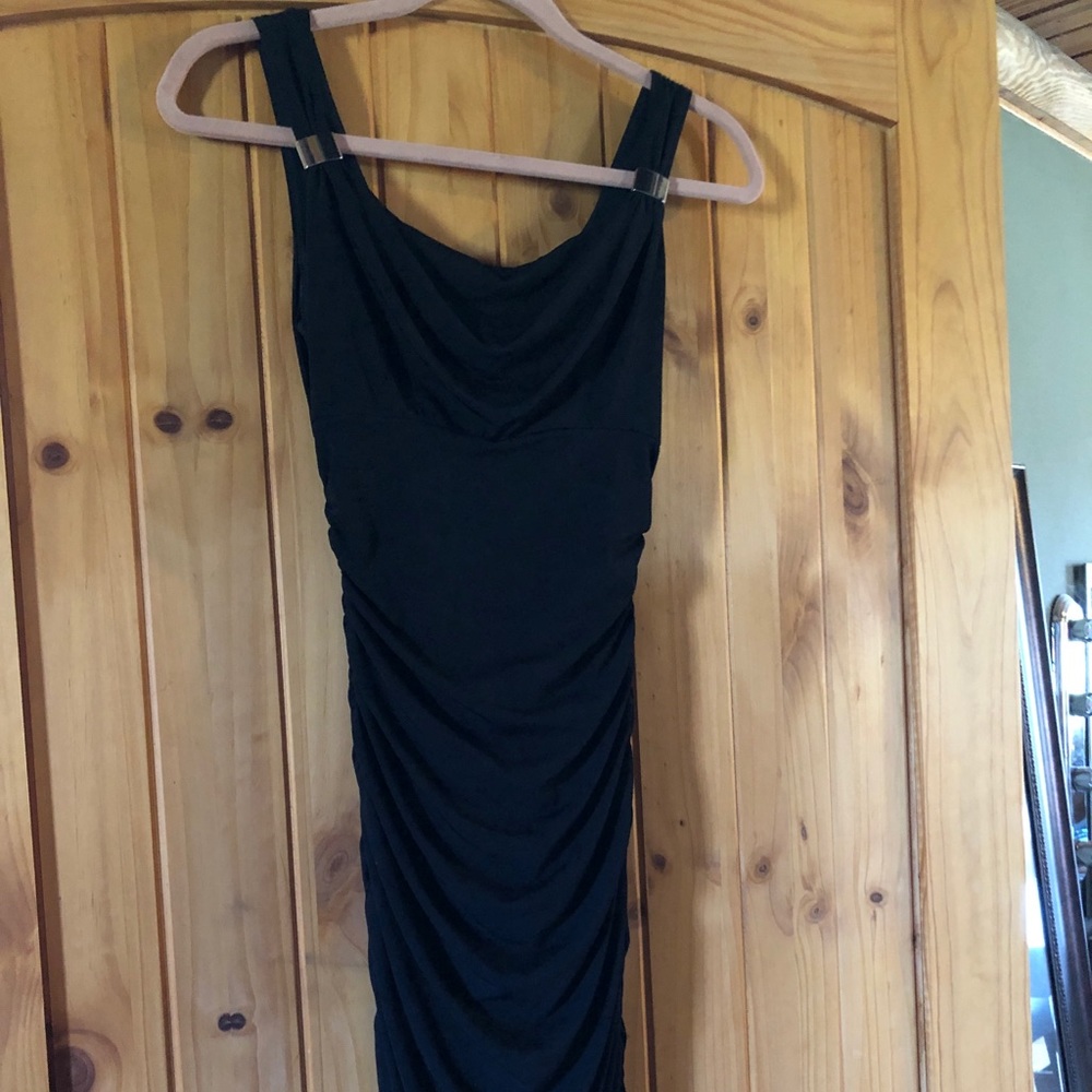 White House Black Market, black DRESS